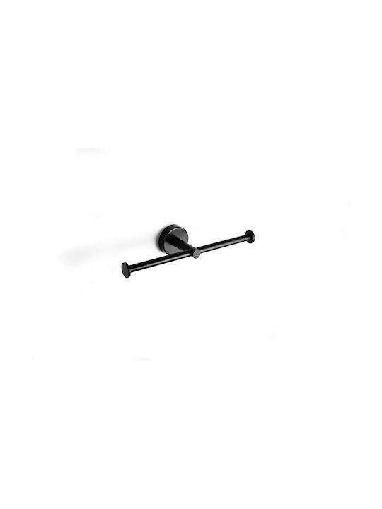 Karag Uno Inox Paper Holder Wall Mounted Nero