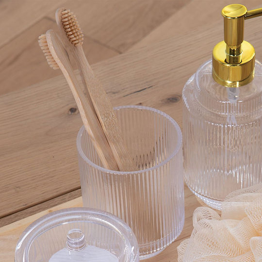 Nef-Nef Homeware Nancy Ποτηροθήκη Γυάλινη Λευκή