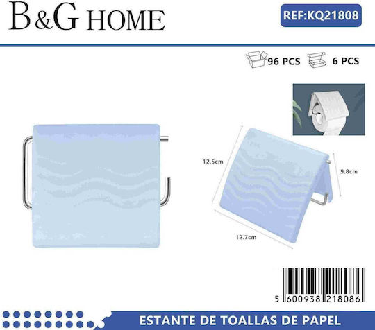 Toilet Paper Holder 501948 Light Blue Bathroom Box