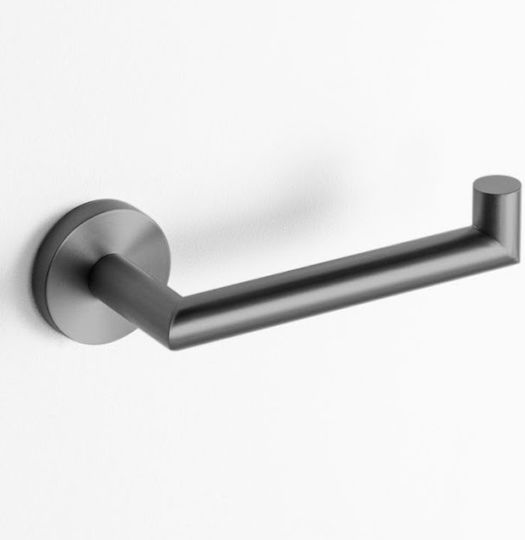 Imex Wall-mounted Paper Holder Metallic Black