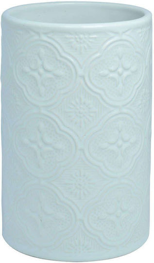 Estia Boho Ceramic Cup Holder Countertop White