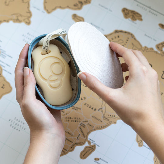 Foamie Travel Buddy Съд за сапун Масичка Пластмаса Бял