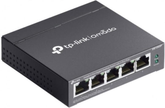TP-LINK Omada DS105GP v1 Unmanaged L2 PoE+ Switch με 4 Θύρες Gigabit (1Gbps) Ethernet και 4 SFP Θύρες