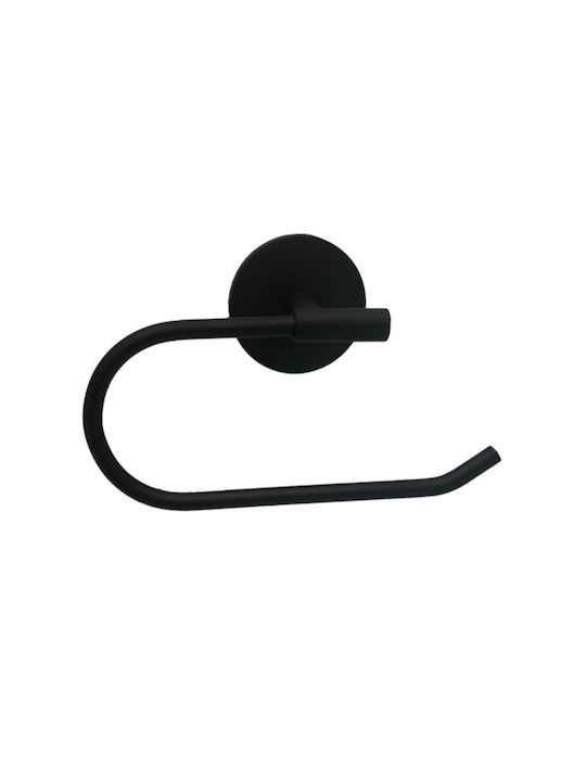 Viospiral Novo Verso Wandmontiert Papierhalter Metallisch Schwarz