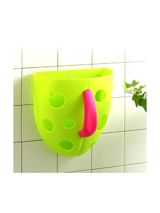 Chipolino Wall-mounted Organizer Plastic with Suction Cup Green