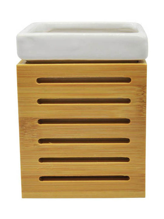 Ankor Ceramic Cup Holder Countertop White