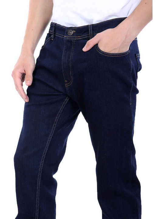Men's Jeans Pants with Relaxed Fit Blue