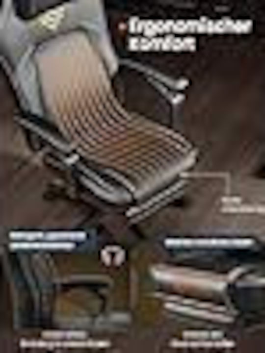 Songmics OBG072B01 Δερματίνης Μαύρη