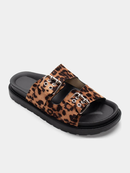 Sandale Casual Damă Flatforme Animal