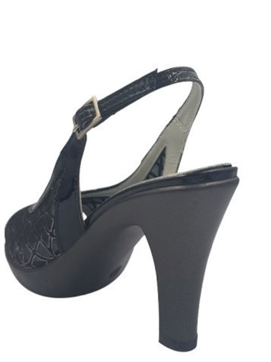 Pantofi cu toc Negre