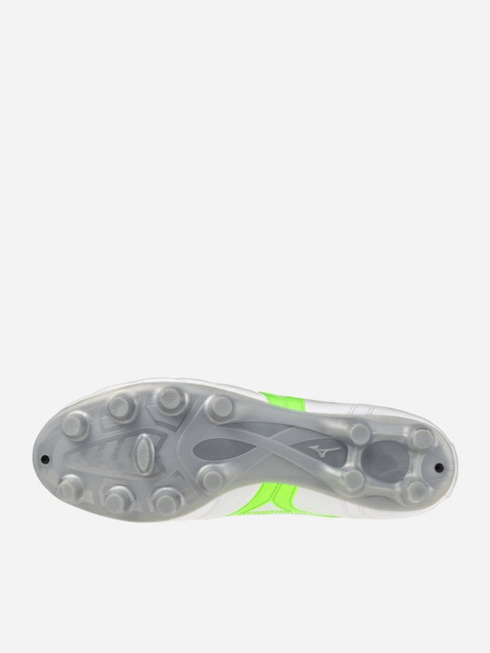 Mizuno Morelia Ii Club Ποδοσφαιρικά Παπούτσια με Τάπες Λευκά