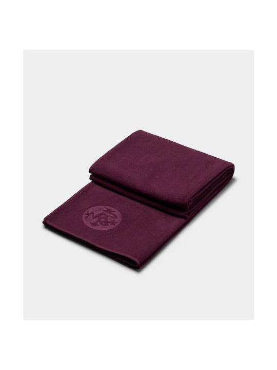Manduka Πετσέτα Στρώματος Equa Yoga Towel Acai 183 X 67 Cm 400 G