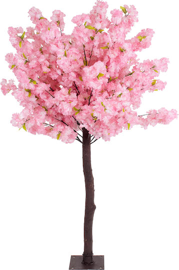 Künstlicher Baum für den Außenbereich Kirsche Pink 160cm GloboStar