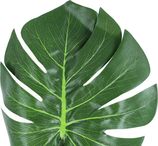 Künstlicher dekorativer Zweig Monstera Grün 83cm GloboStar