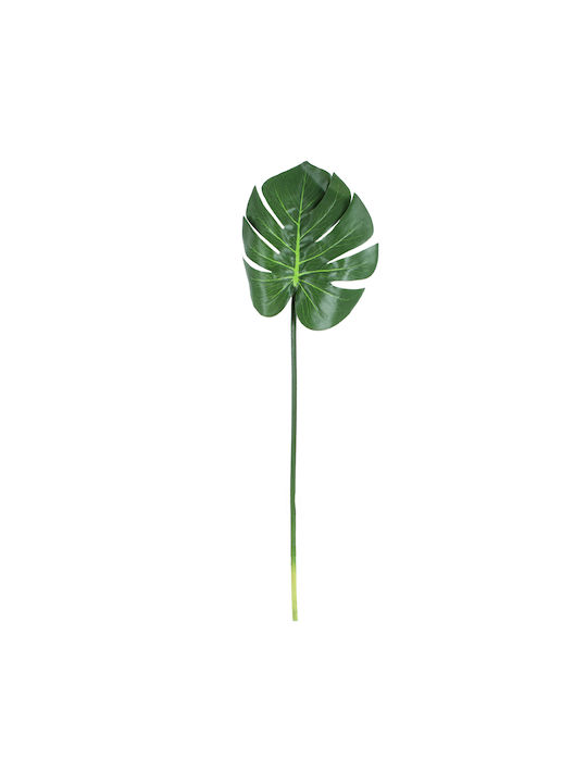 Изкуствен декоративен клон Monstera Green 83см GloboStar