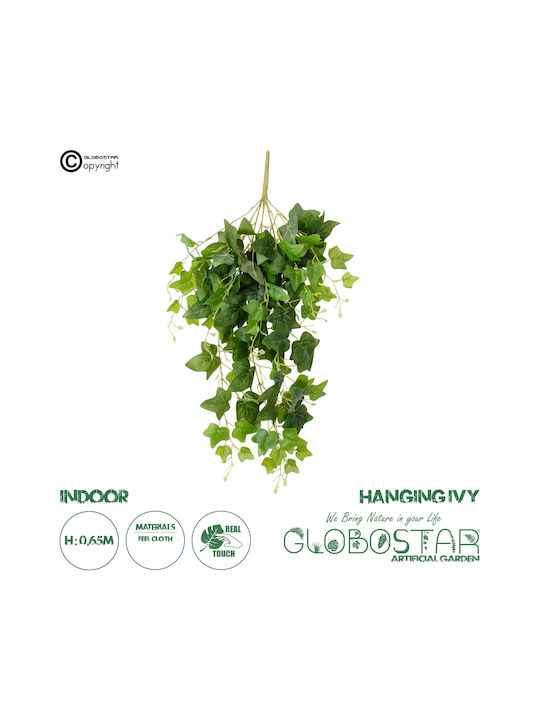 Artificial Decorative Branch Ivy Green 65cm 30pcs GloboStar