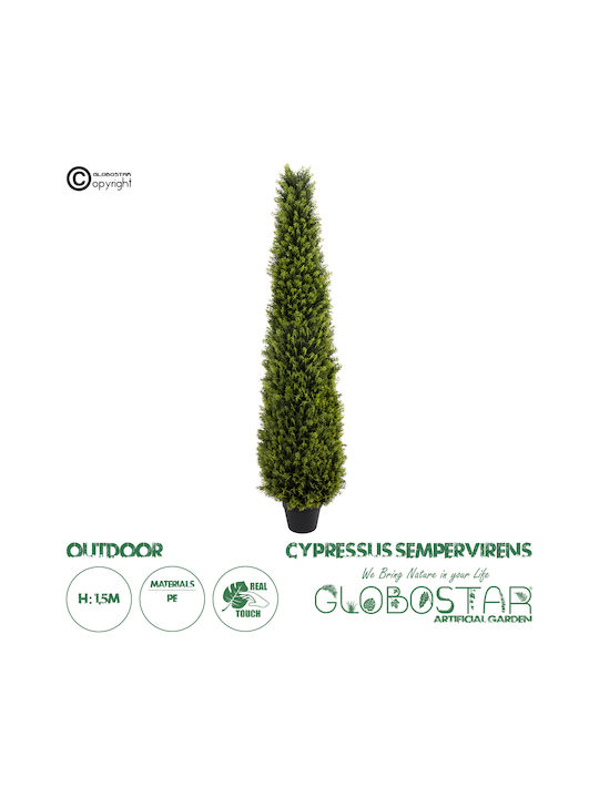 Artificial Outdoor Tree Green 150cm GloboStar