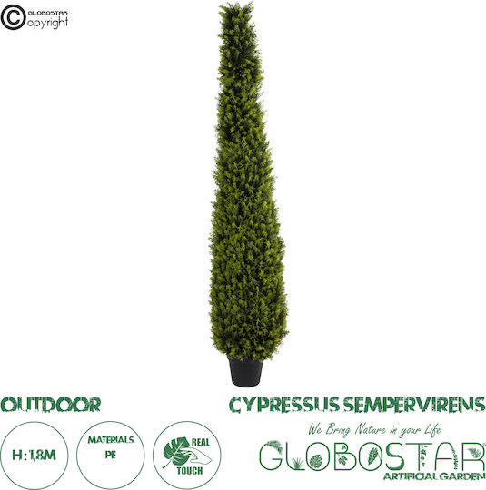 Изкуствено растение в саксия Green 180см GloboStar