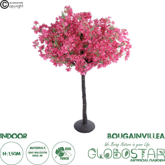 Künstlicher Baum für den Außenbereich Fuchsie 150cm 4Stück GloboStar