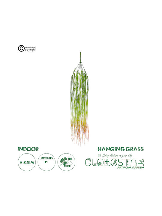 Decorative Artificial Plant Grass Green 81cm in Box GloboStar