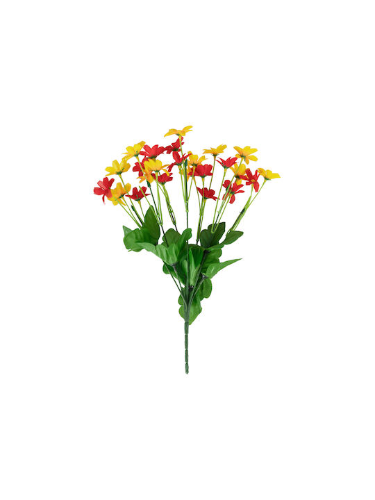 Bouquet of Artificial Flowers Daisy Yellow 35cm in Box 50pcs GloboStar