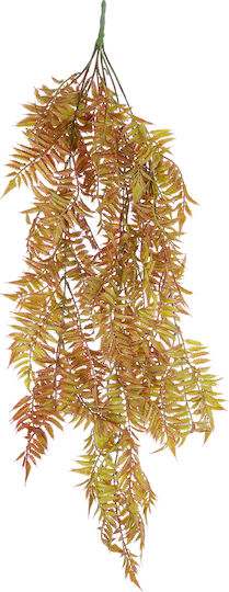 Dekorative künstliche Pflanze Farn Beige 85cm in Box 50Stück GloboStar