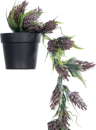 Artificial Plant in Pot Pine Brown 60cm 64pcs GloboStar