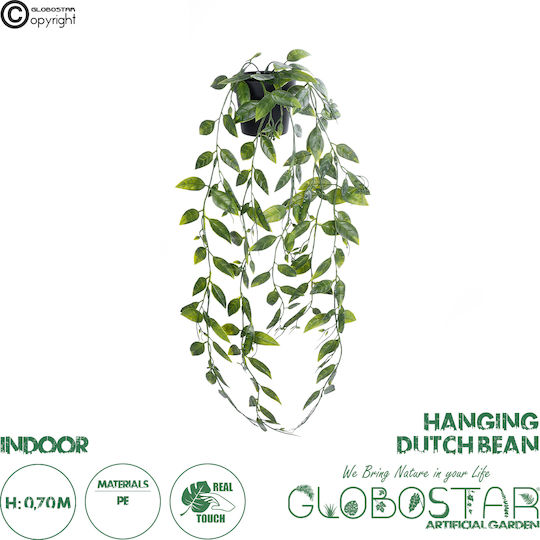Artificial Plant in Pot Green 70cm 64pcs GloboStar
