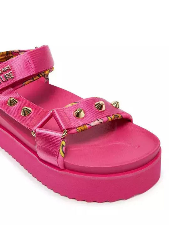 Women's Flat Sandals Fuchsia