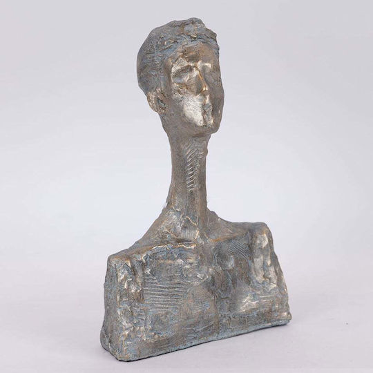 Tischdekoskulptur Mensch Grau 19x10x30cm 14075 752-27208