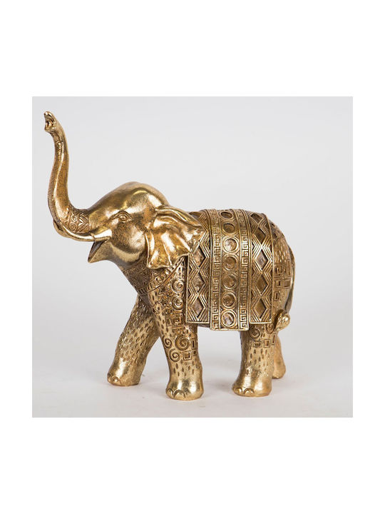 Elefant Decorativ de Masă Auriu 23x10x24cm 12875 752-11511