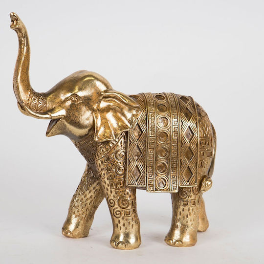 Table Decorative Elephant Gold 23x10x24cm 12875 752-11511