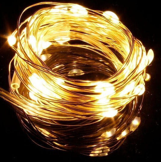 300 Светлини LED 30m. Топъл бял тип Лента 1бр