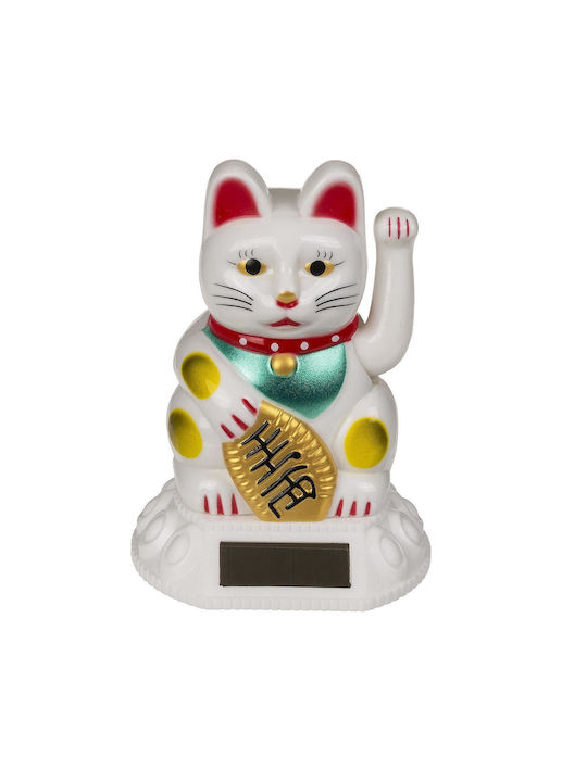 Out of the Blue Dekorative Katze aus Kunststoff Maneki Neko in Goldene 5,5x5,5x8,5cm