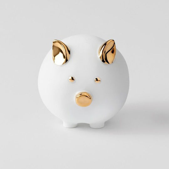 Trevoly By Raeder Porcelain Decorative Animal Figurine Pig
