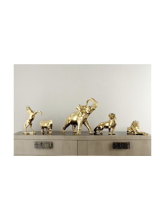 Casa Vogue Decorative Elephant made of Ceramic 48x20x38cm 1pcs