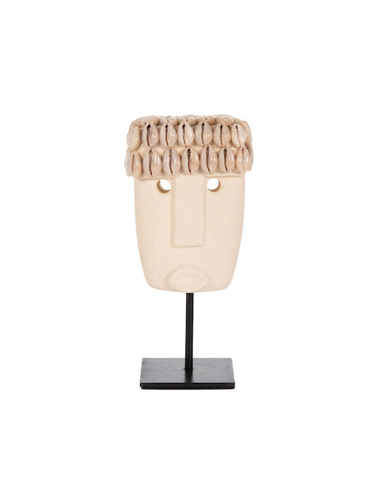 HomeMarkt Figurină Decorativă Bust Din Piatră 7x7x19cm