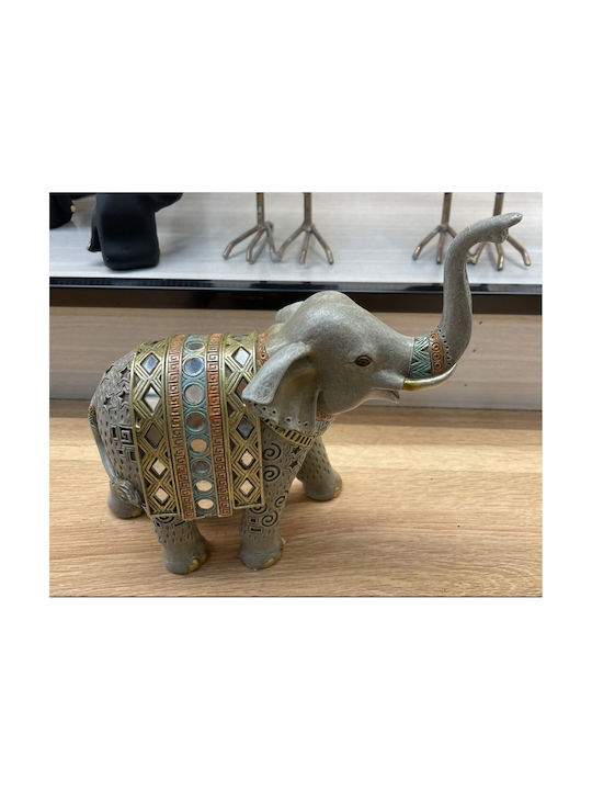 Etoile Decorativ Elefant din Polirășină 19.5x8x19cm 1buc