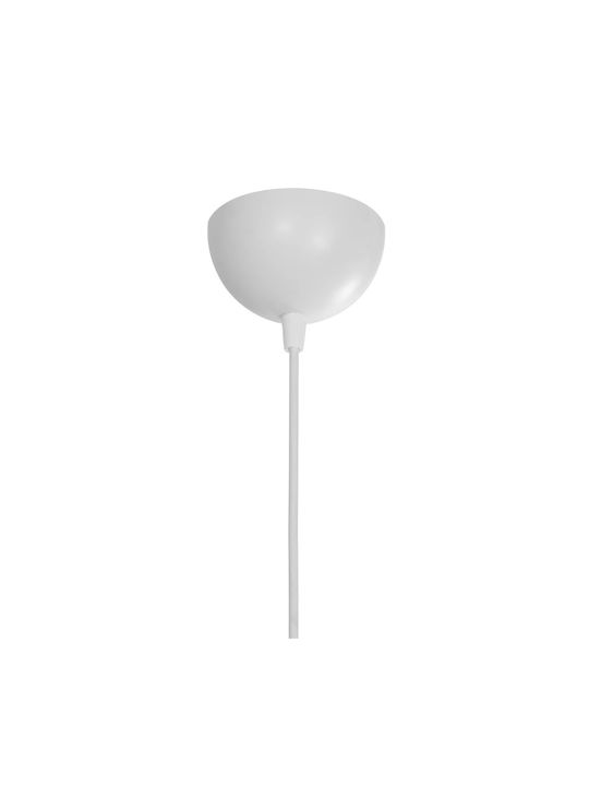 GloboStar Dise Hängelampe Weiß mit Fassung E27 18x18x68cm.