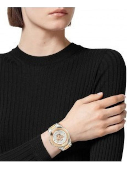 Versace Hera Lady Womens Watch 37mm Battery Pink Gold