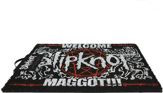 Pyramid International Πατάκι Εισόδου Μοκέτα Slipknot Welcome Maggot Μαύρο 40x60εκ.