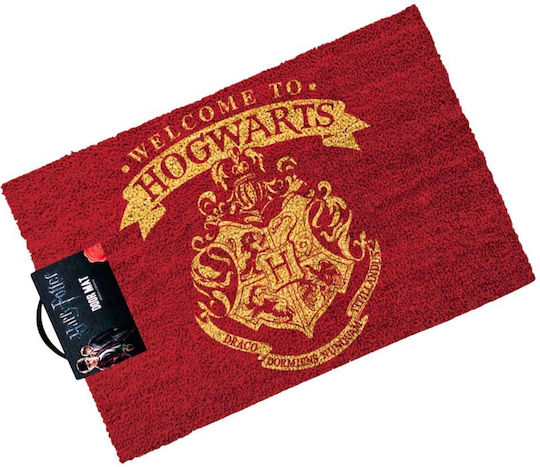 Pyramid International Fußmatte aus Kokosnussfasern Harry Potter Welcome to Hogwarts Bordeaux 40x60cm