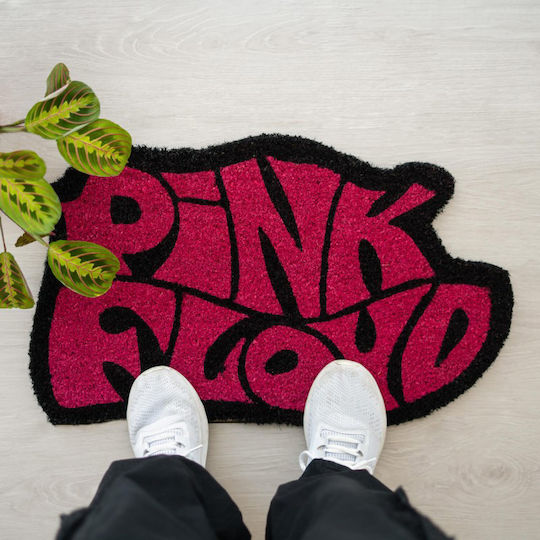 Grupo Erik Fußmatte Teppich mit rutschfester Unterlage Pink Floyd