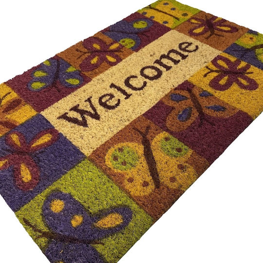 Doormat from Coconut Tree Multicolour 40x60cm CVN014 Multicolours