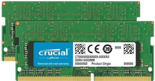 Crucial DDR4 με Module 1x32GB και Ταχύτητα 3200 για Laptop