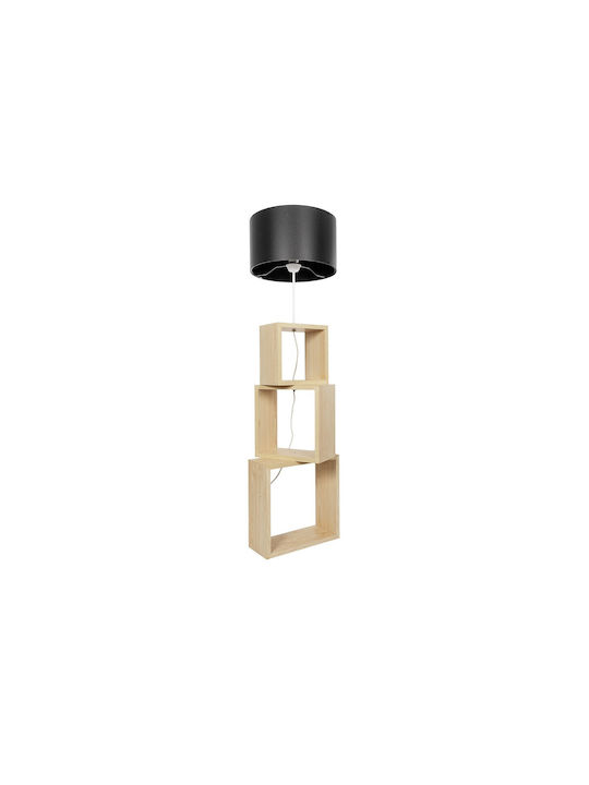 GloboStar Lumo Floor Lamp H155xW37cm. with Socket for Bulb E27 Beige