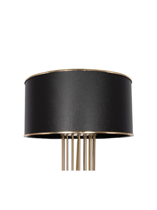 GloboStar Nova Floor Lamp H155xW38cm. with Socket for Bulb E27 Gold