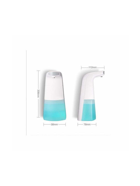 Dispenser Dozator Bucătărie Plastic cu Distribuitor Automat Alb 250ml