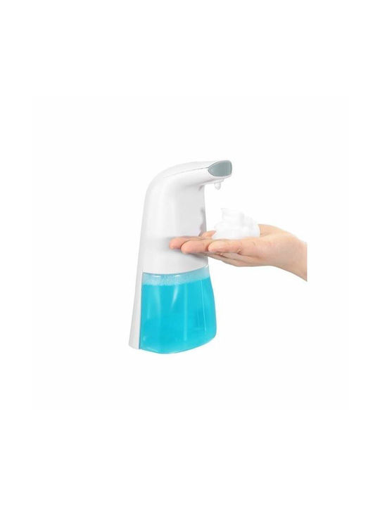 Dispenser Dozator Bucătărie Plastic cu Distribuitor Automat Alb 250ml
