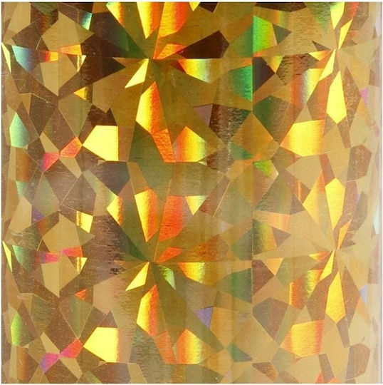 Μεταλλικό Φύλλο Ρολό Sparkling Gold 15,5x50cm